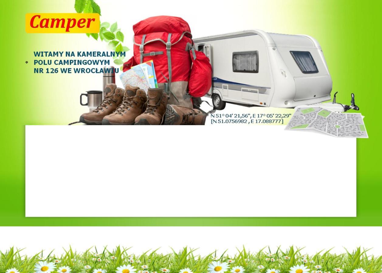 Camp-Wroc Hotel Wrocław Kültér fotó